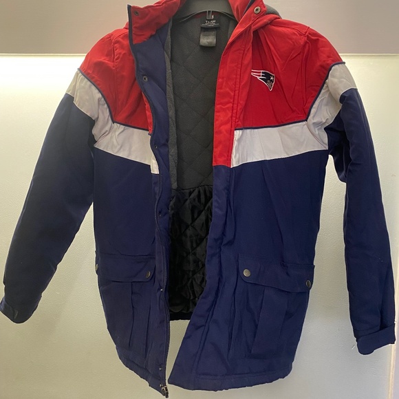 NFL New England Team Apparel Youth Insulated Jacket